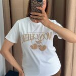 CAMISETA CEREZAS BEIG - Imagen 2