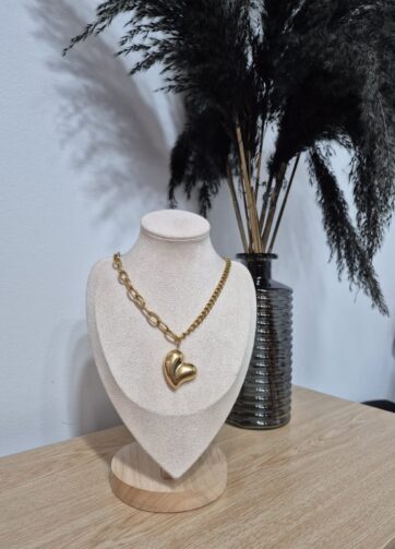 COLGANTE CORAZÓN RELIEVE