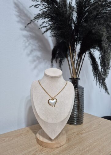 COLGANTE CORAZÓN NACAR