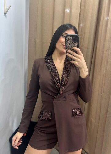 MONO BLAZER LENTEJUELAS