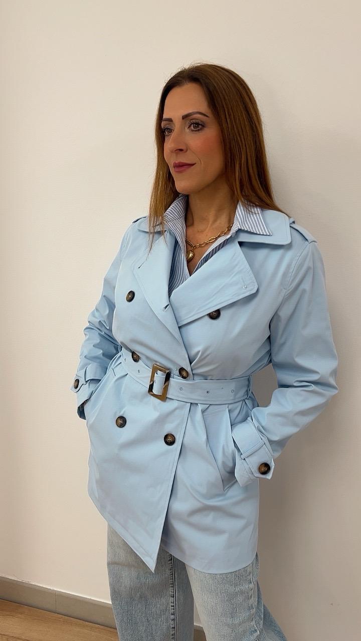 GABARDINA CELESTE
