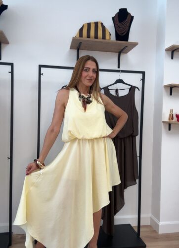 VESTIDO ASIMETRICO