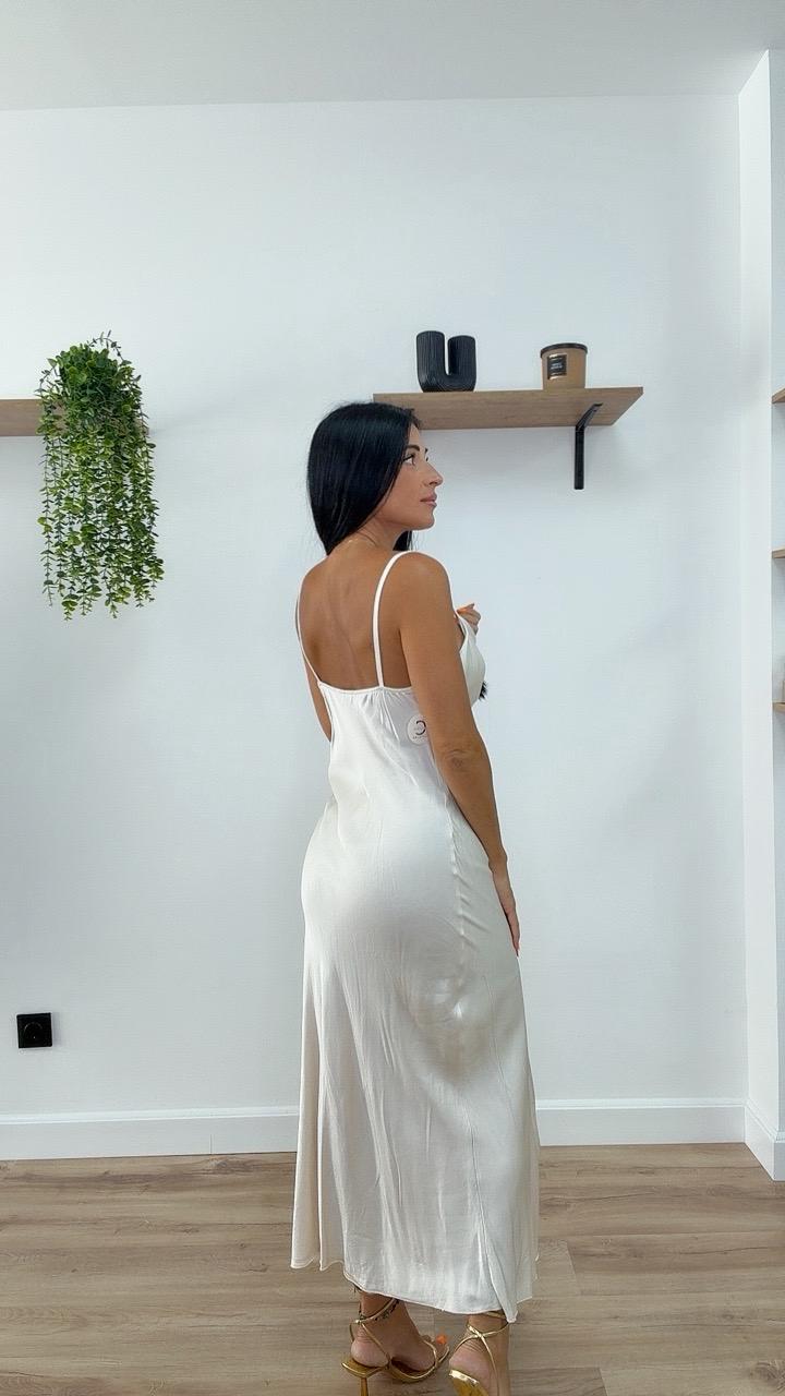 VESTIDO BASICO LENCERO - Imagen 2
