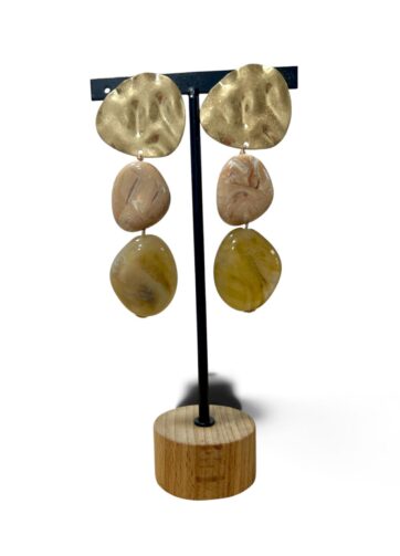 PENDIENTE PIEDRAS